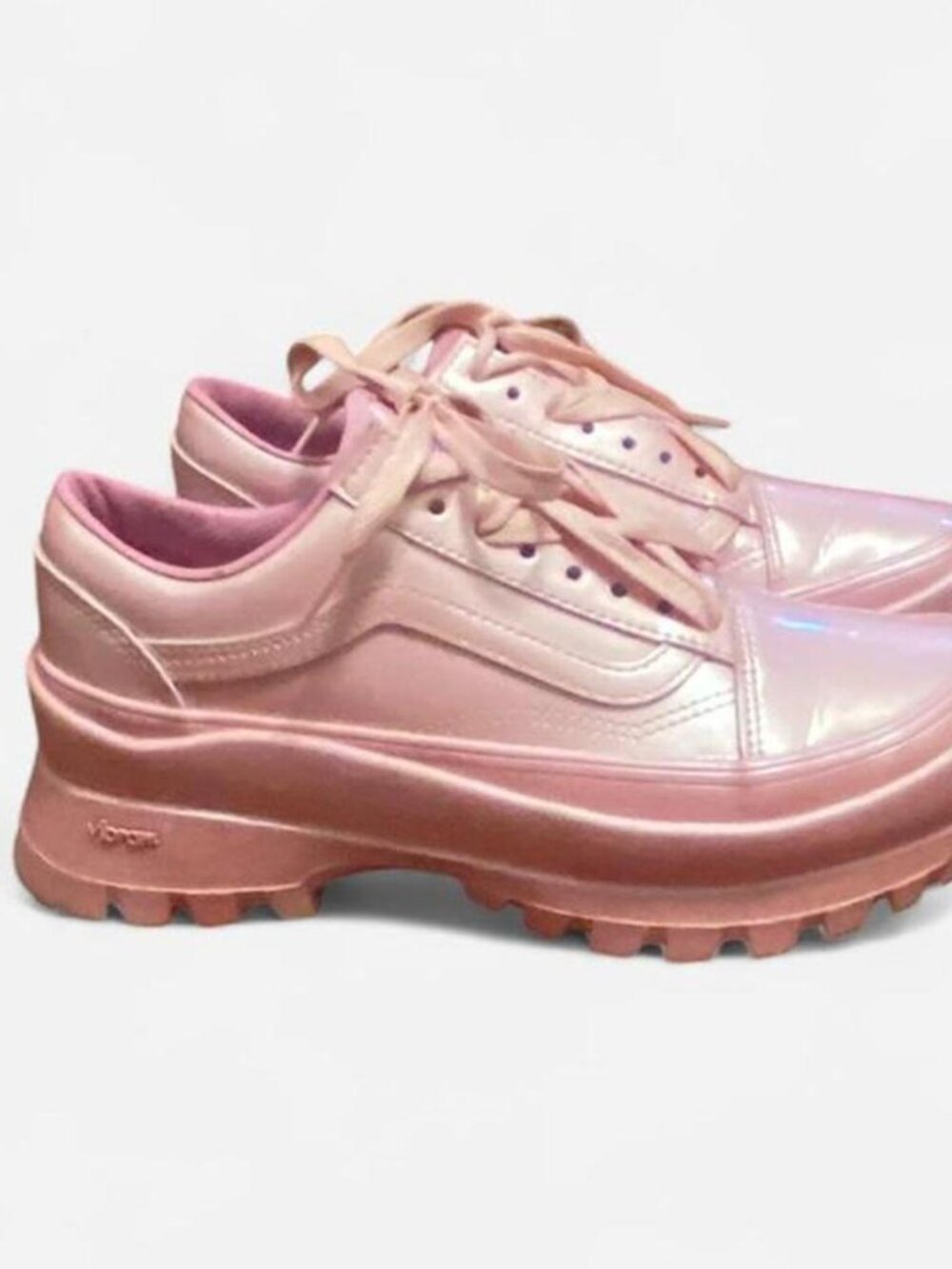 Collina Strada x Vans Pink Chunky Platform Sneakers Balletcore Y2K